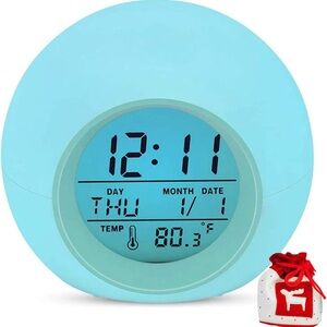 BNWT- Color Change Digital Alarm Clock (kids)